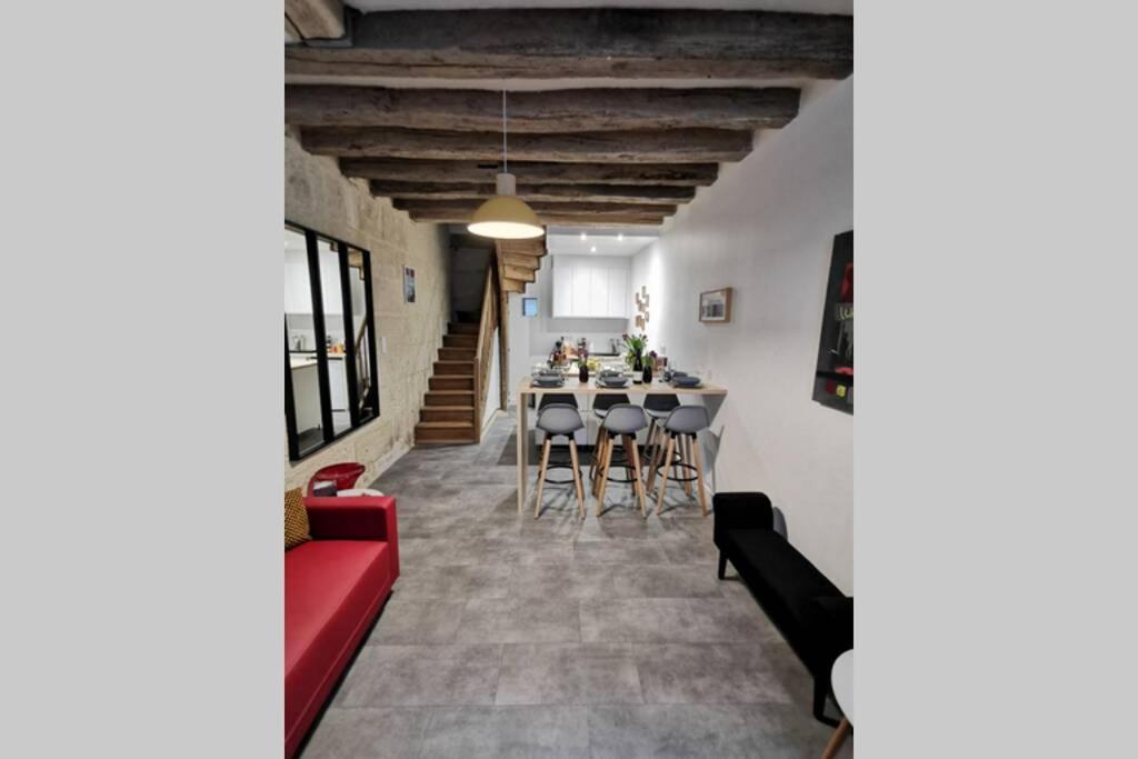 Maison De Ville Au Coeur Du Quartier Historique ตูร์ ภายนอก รูปภาพ